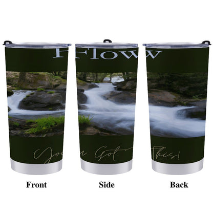 Car Travel Mug Set with Cleaning Kit (590ml/20oz)
