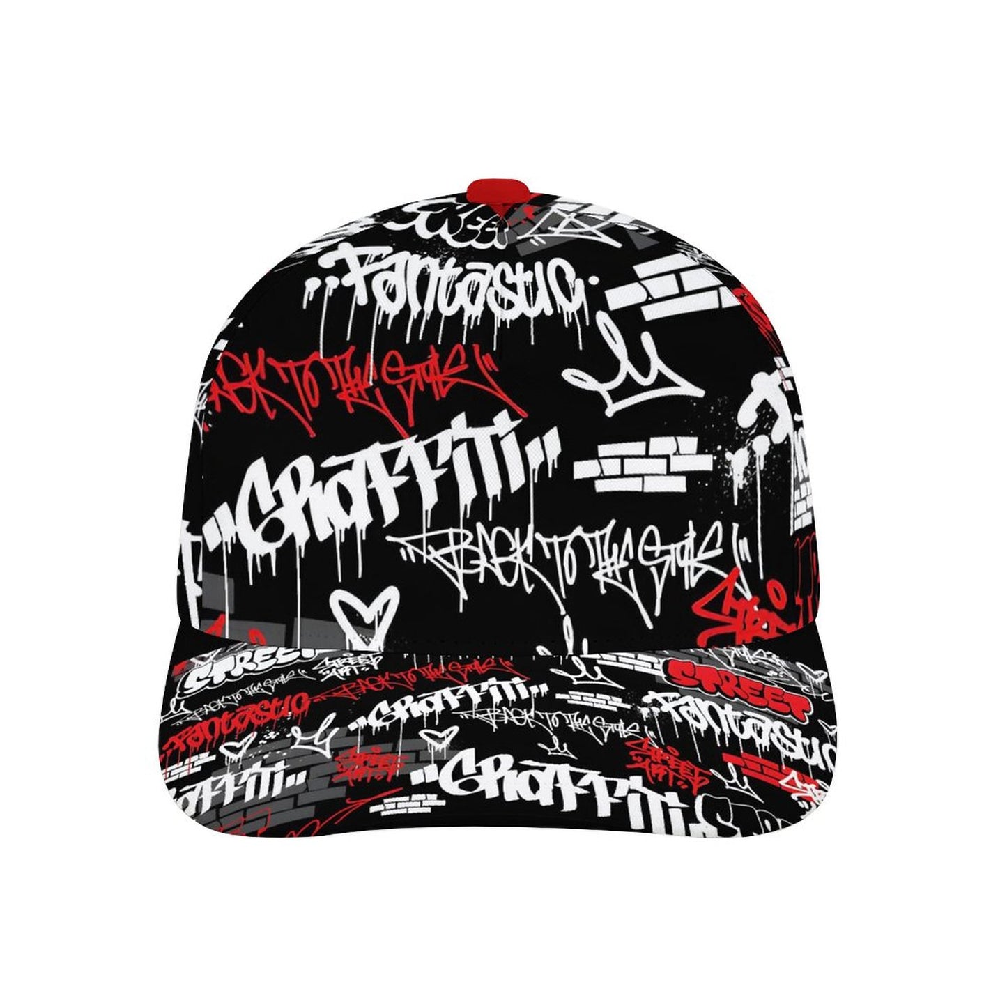 Bent Fitted Cap (All-Over Printing)