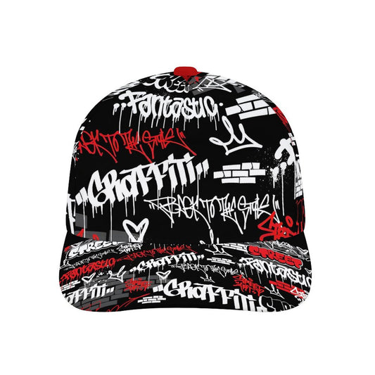 Bent Fitted Cap (All-Over Printing)