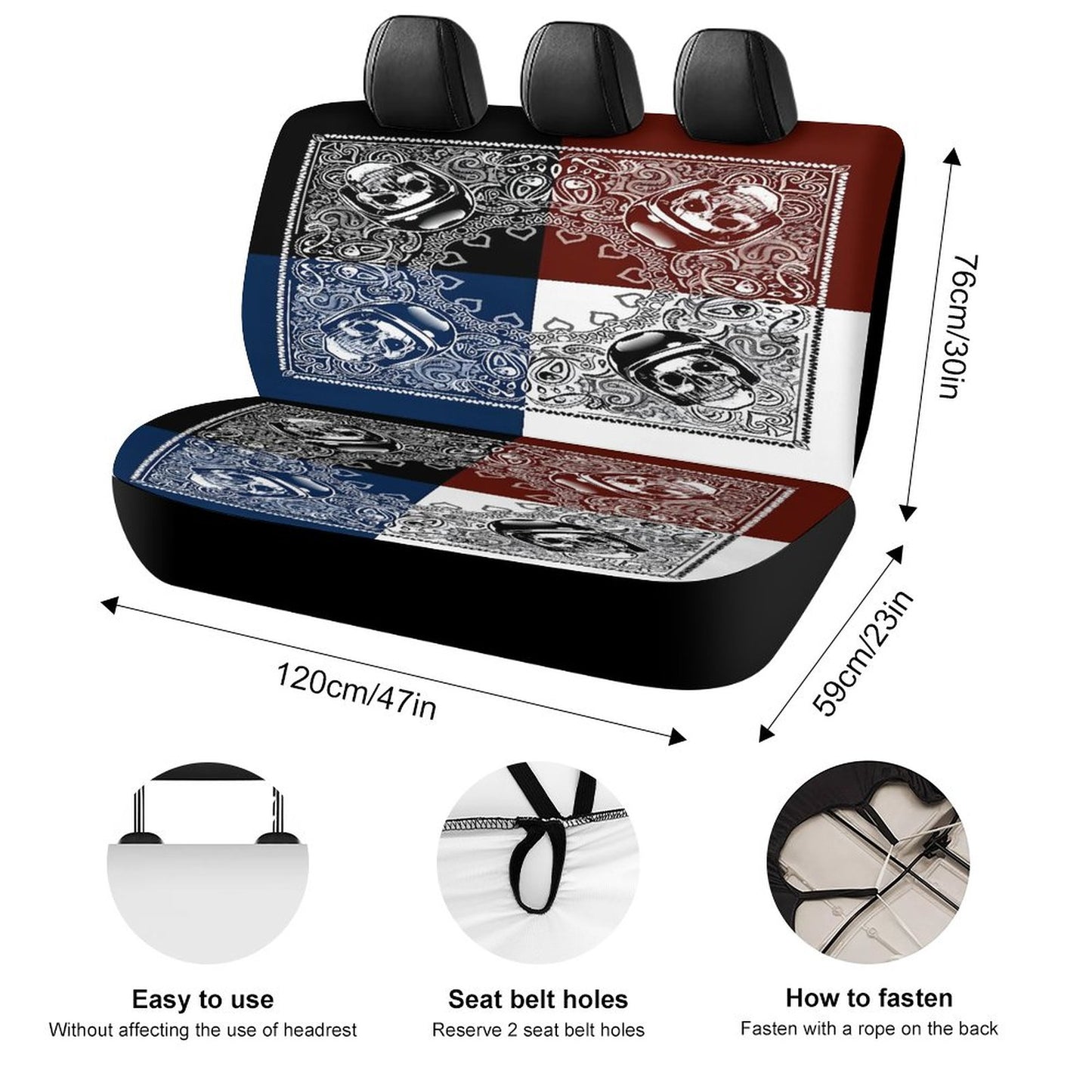 Back Seat Cover for Cars