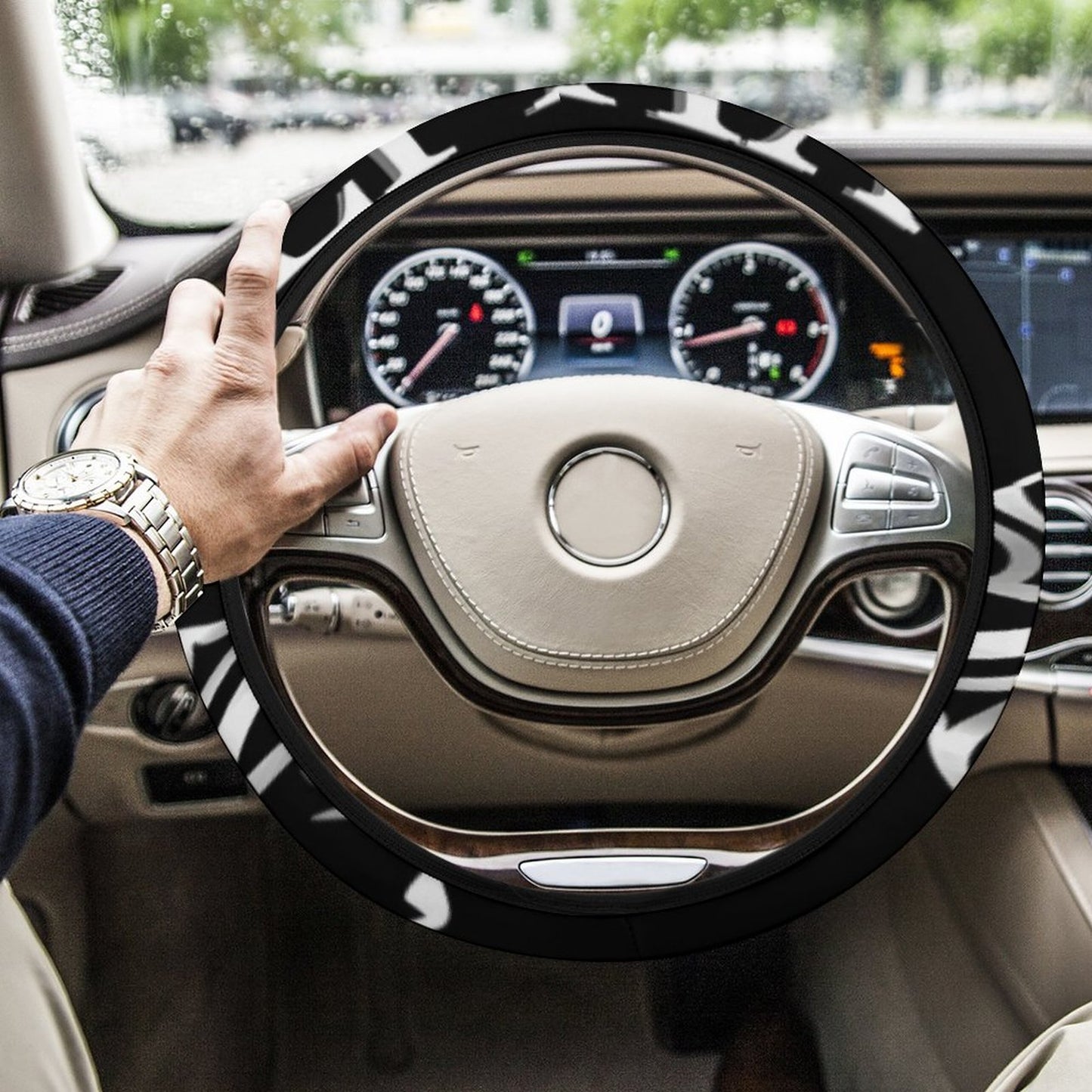 Car Steering Wheel Cover