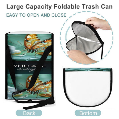 Collapsible Car Trash Bin