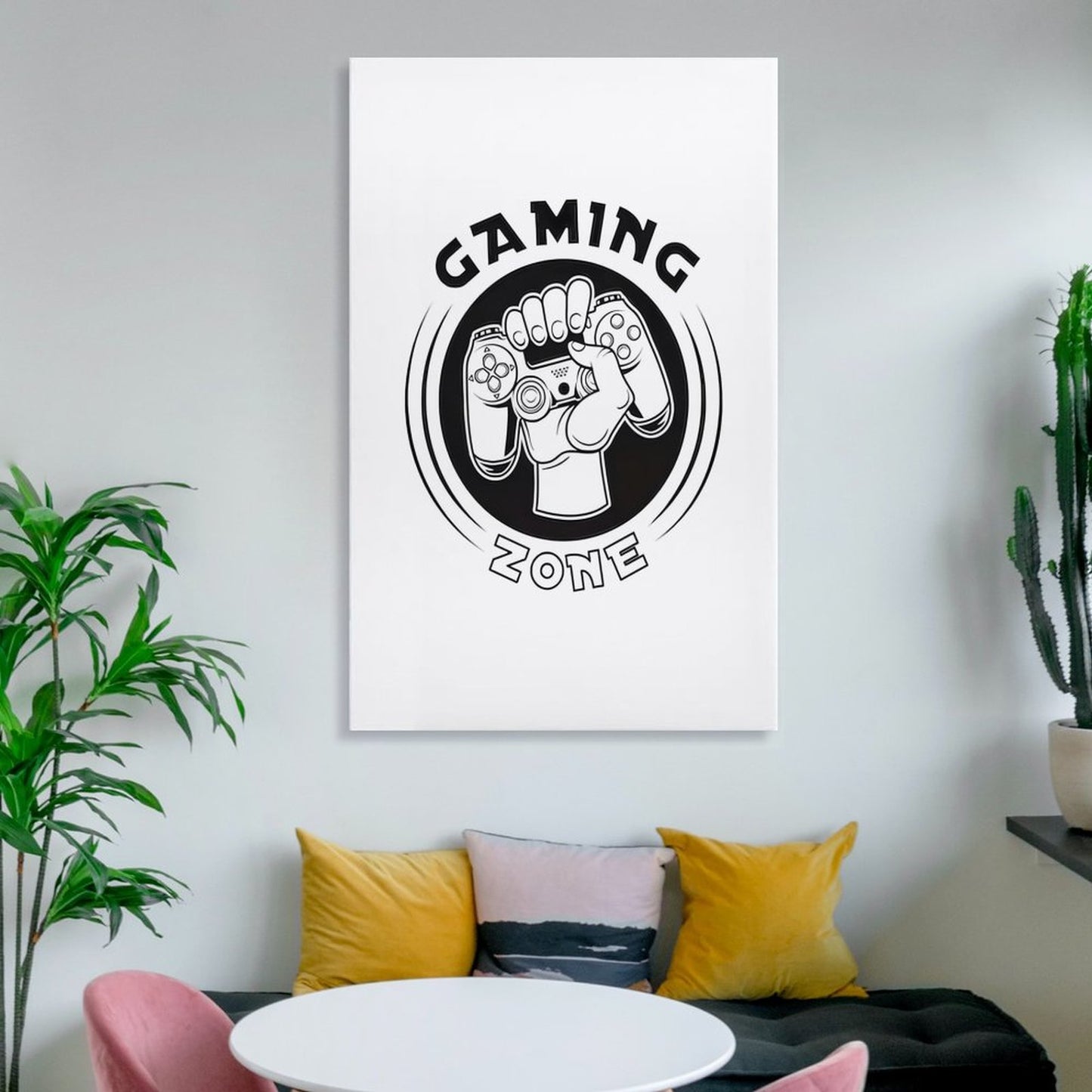 Framed Wooden Poster Hanging (Vertical 2:3)-8x12 inch