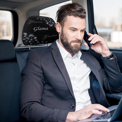 Custom Car Headrest Covers