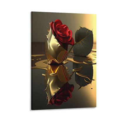 Modern Framed Canvas Wall Art Print–Large Wooden Frame for Living Room