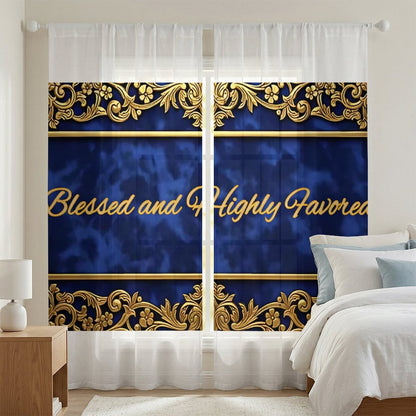Sheer Curtain(All-Over Printing)