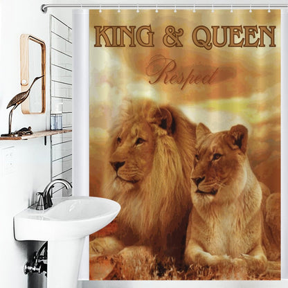 Flower Shower Curtain-66x72Inch (168x183cm)