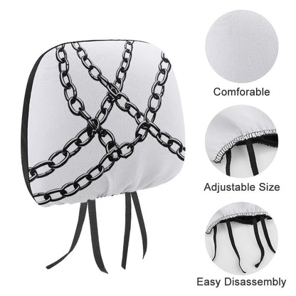 Custom Car Headrest Covers