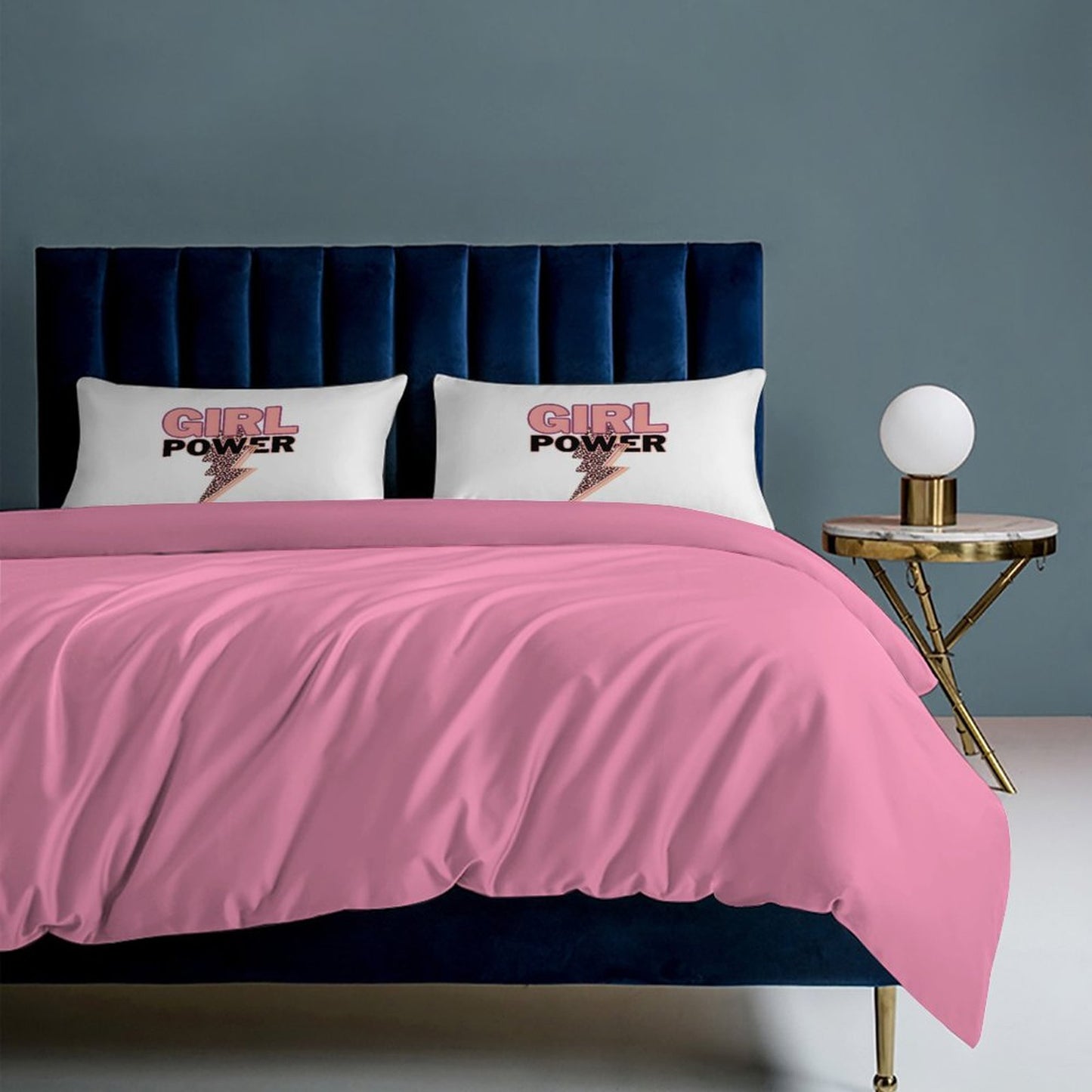 3-Piece Bedding Set-86"×70"/ 218×177cm (Dual-sidede Printing)