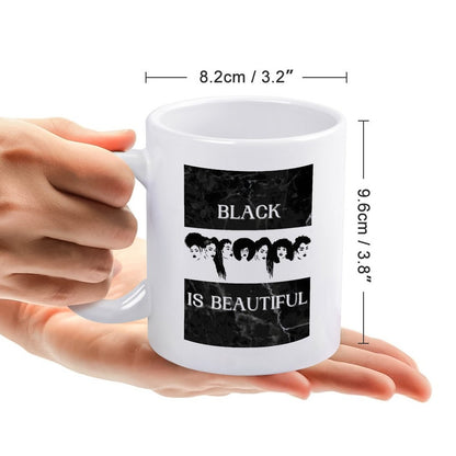 White Mug Printing (Partial Printing)
