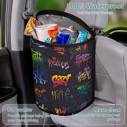 Collapsible Car Trash Bin