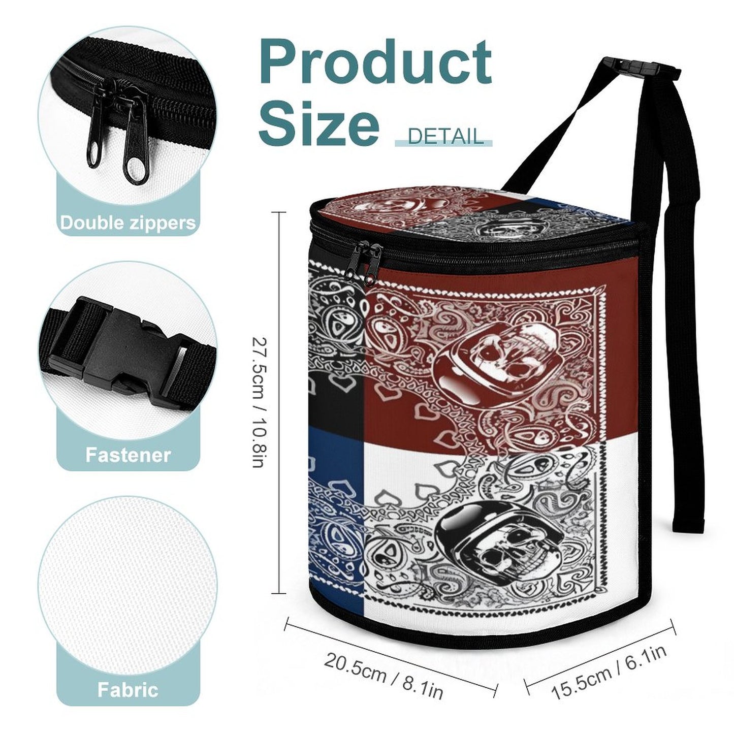 Collapsible Car Trash Bin