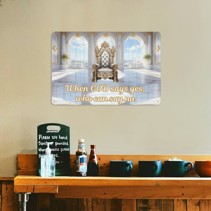 Horizontal Vintage Metal Sign-7.9"x11.8"/ 20x30cm