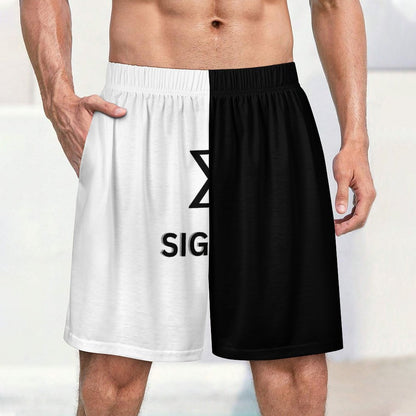 170gsm Pajama Shorts for Men LM012 (All-Over Printing)