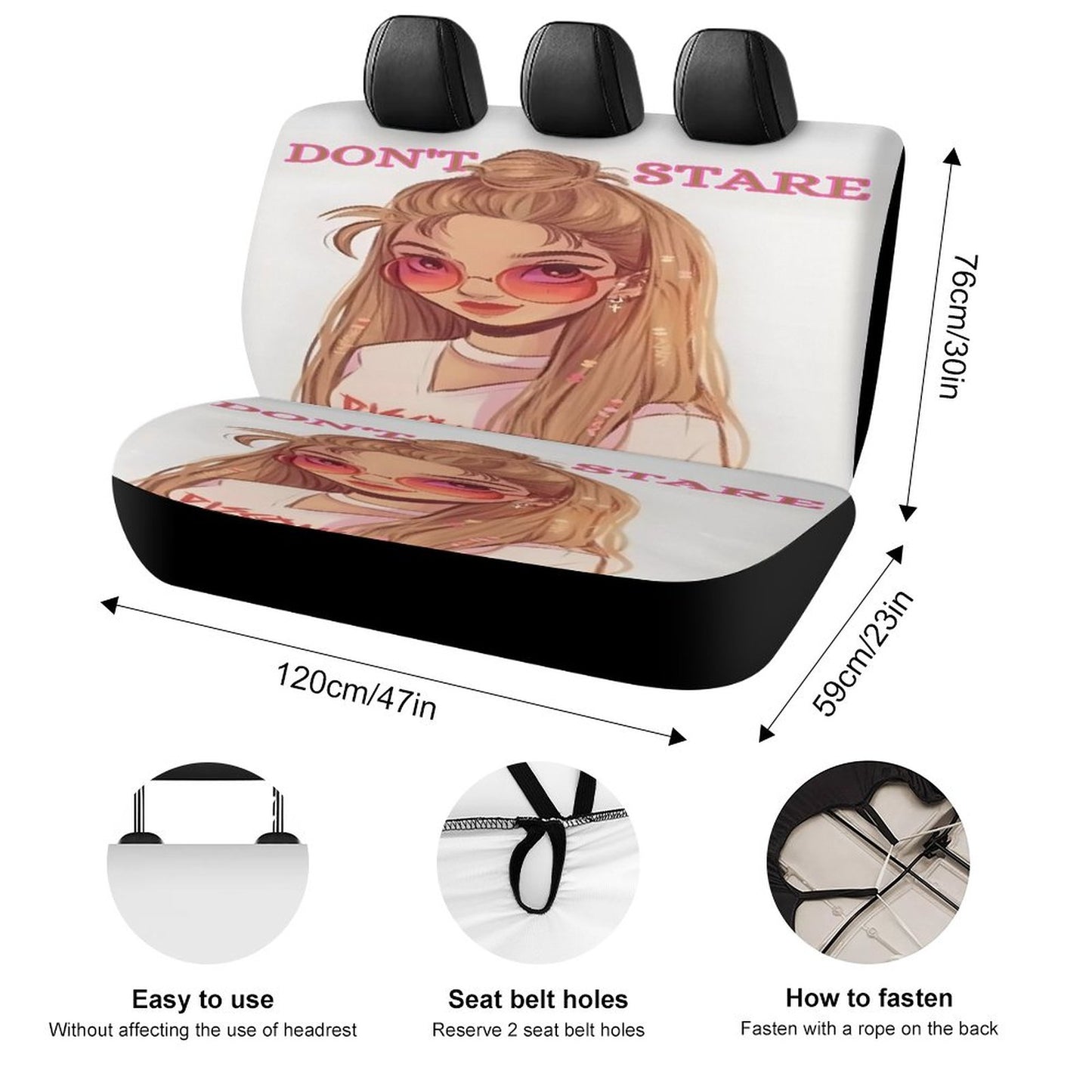 Back Seat Cover for Cars
