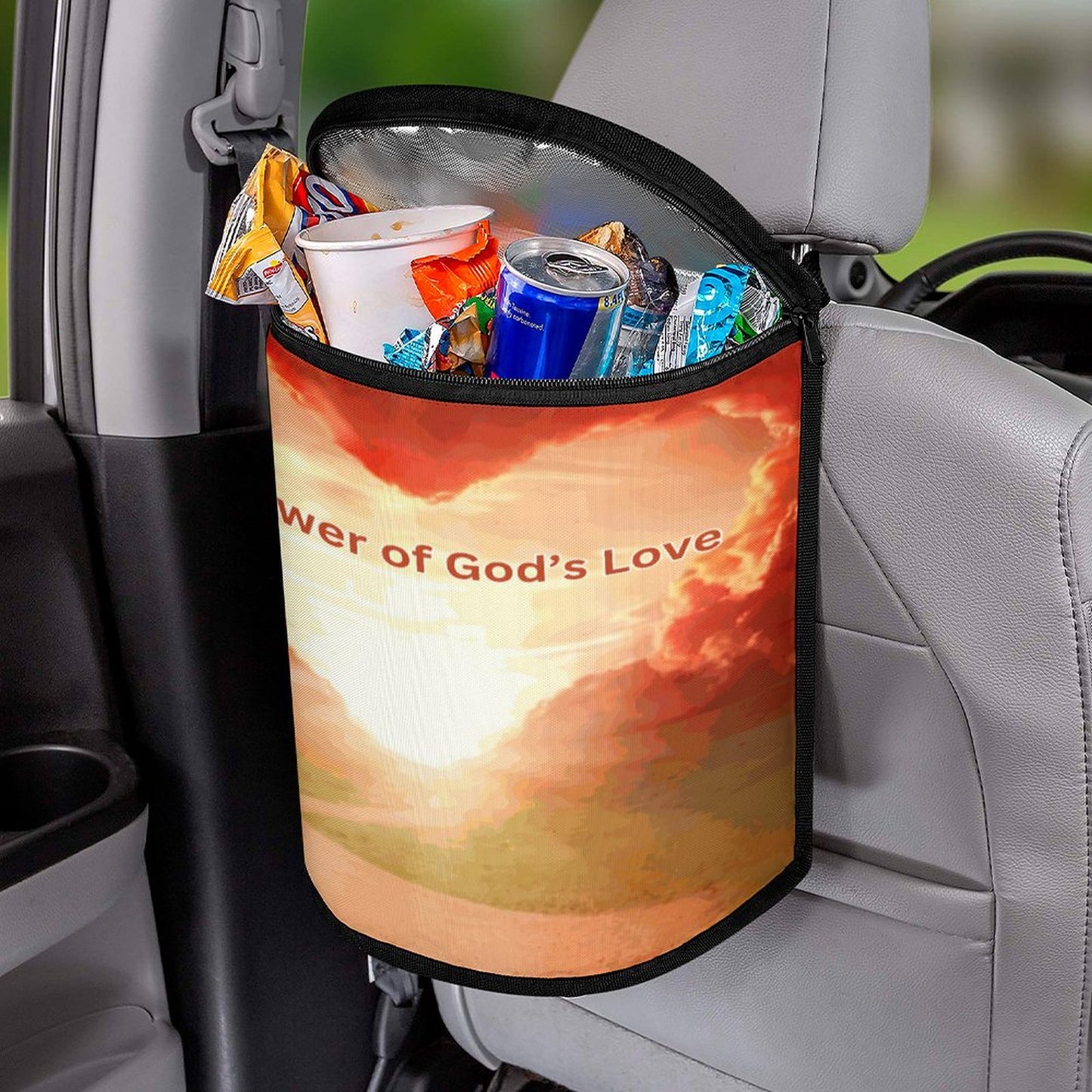 Collapsible Car Trash Bin