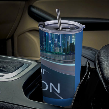 Car Travel Mug Set with Cleaning Kit (590ml/20oz)