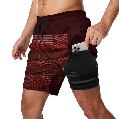 Men's Beach Shorts with 4 Pockets