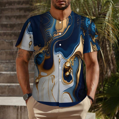 Collarless Shirt LM018 (All-Over Printing)