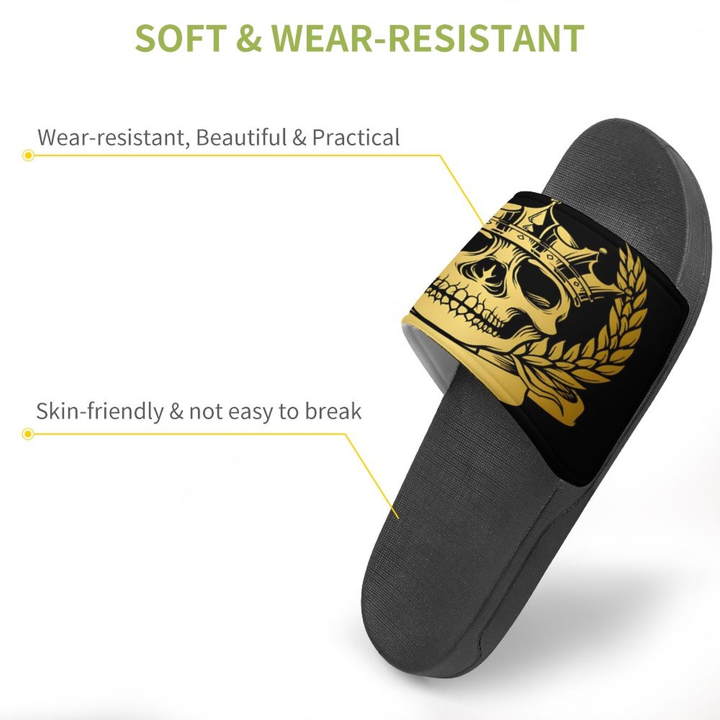 Personalized Casual Unisex PVC Slippers