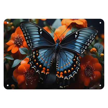 Horizontal Personalized Metal Wall Art Tin Sign-5.5"x7.9"/14x20cm