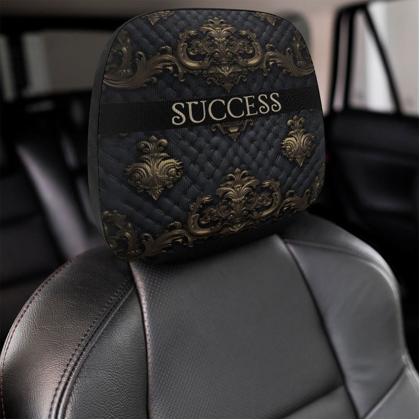Custom Car Headrest Covers