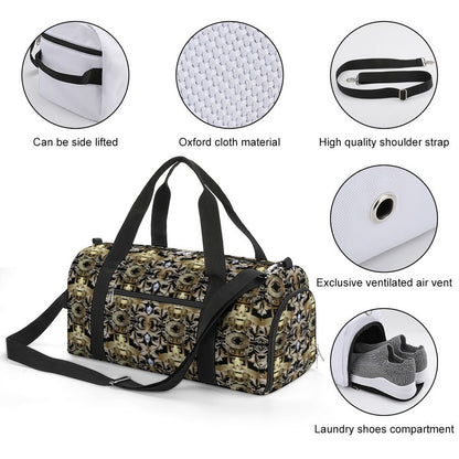 Gym bag Capacity Sports Duffel (shoe pocket included)