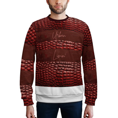 250gsm Round Neck Men's Sweatshirt 4T35 (All-Over Printing)