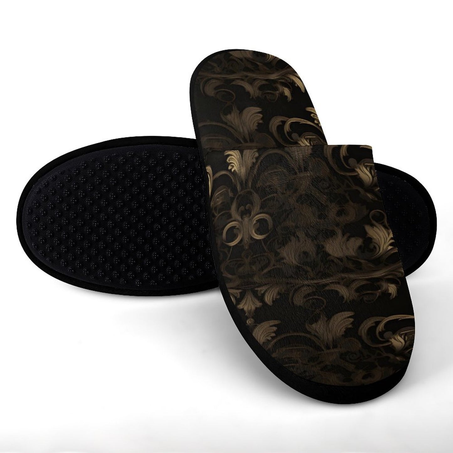 Flannel Men's Cotton Slippers