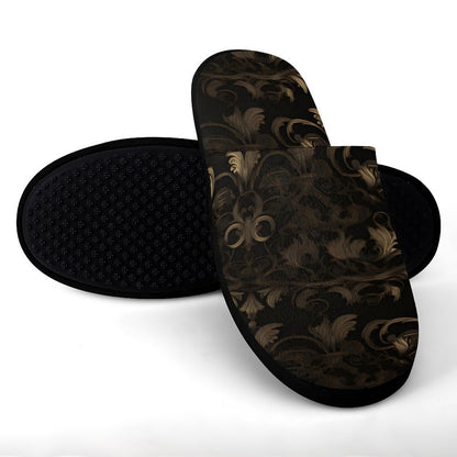 Flannel Men's Cotton Slippers