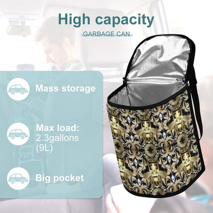 Collapsible Car Trash Bin