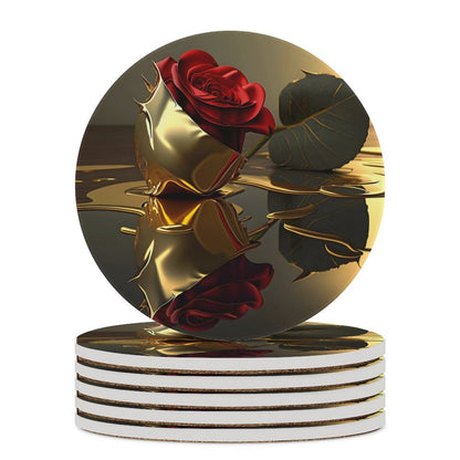 Round Ceramic Coaster