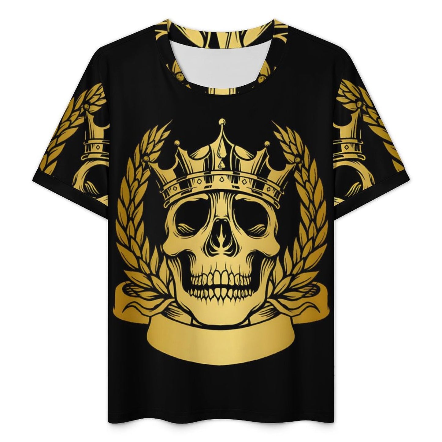 180gsm Men's Ice Silk U-neck Football Jersey(All-Over Printing)