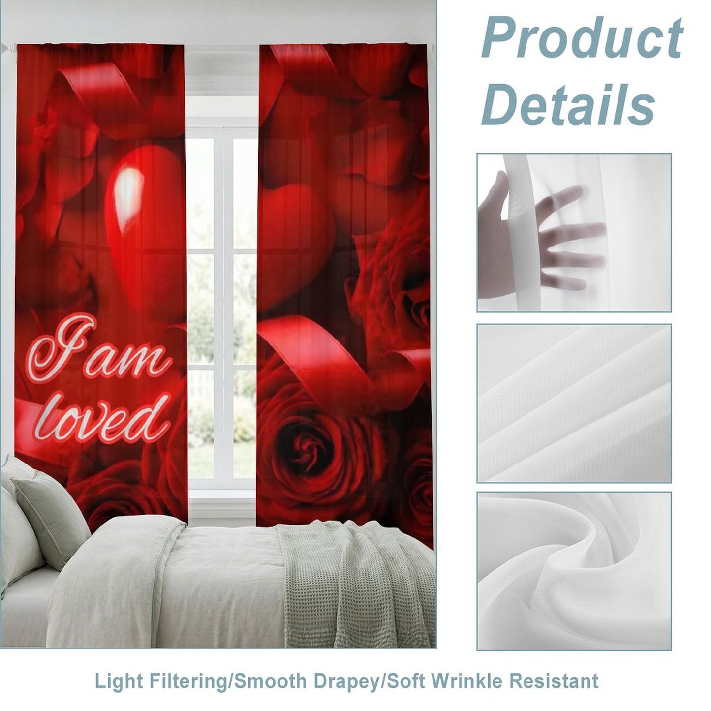 Sheer Curtain(All-Over Printing)