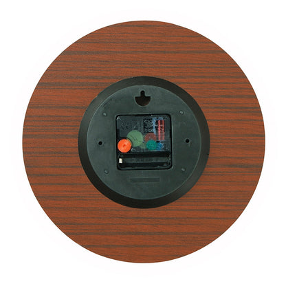 Concise Silent Wooden Wall Clock-9.84"x9.84"/ 25x25cm-TRY GOD
