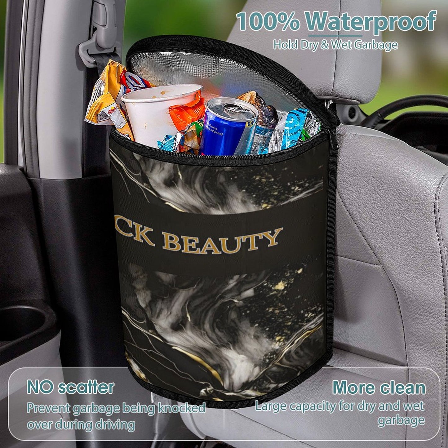 Collapsible Car Trash Bin