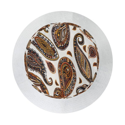 ORANGE PAISLEY Unisex Bucket Hat