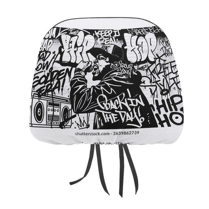 Custom Car Headrest Covers