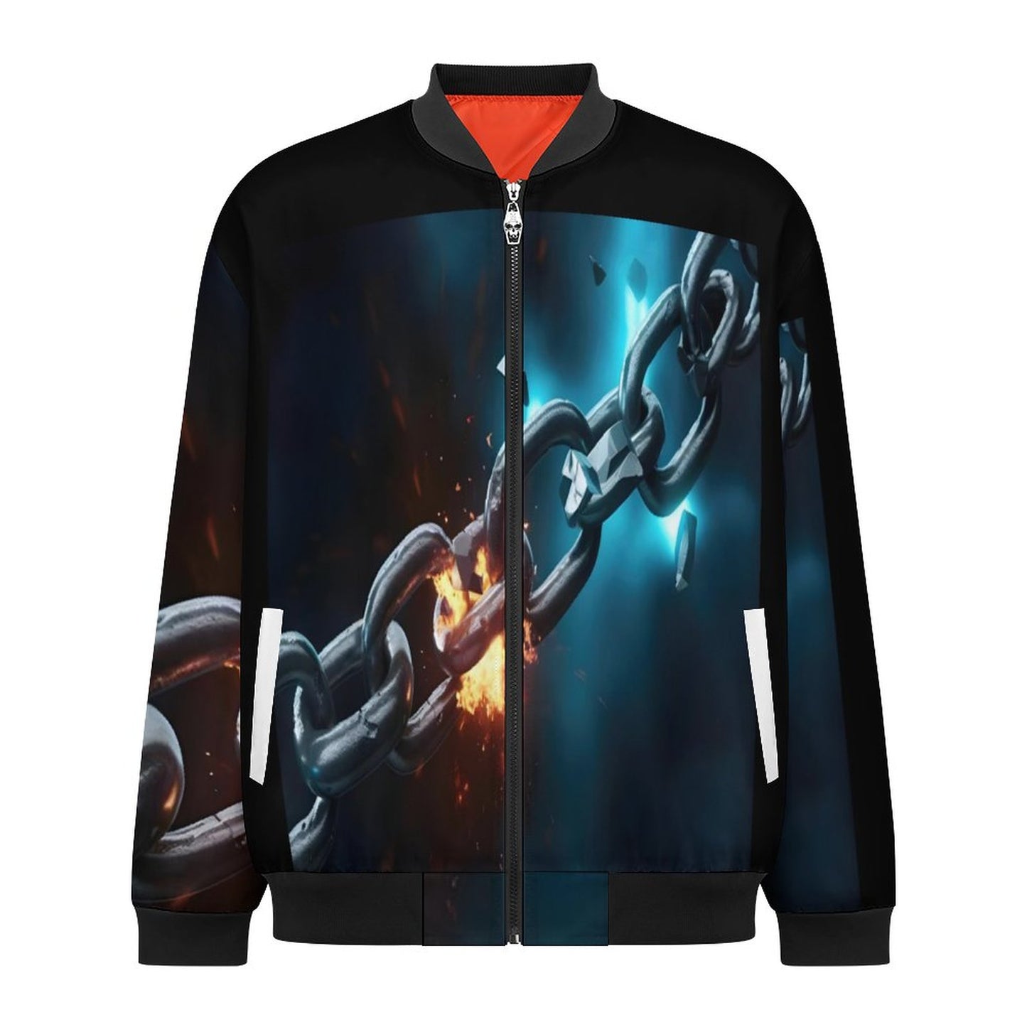 180gsm Zipper Bomber Jacket BMJ (All-Over Printing)
