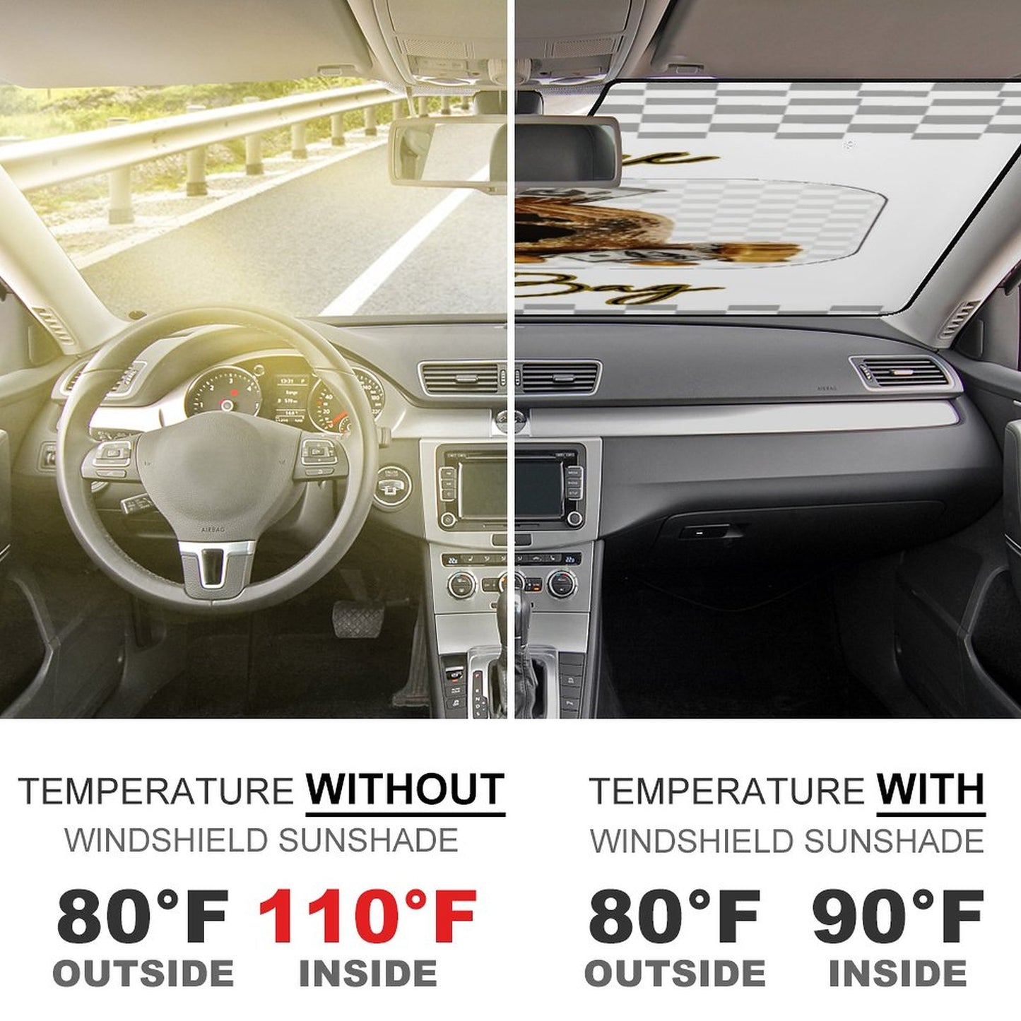 Car Cool with Sun Shades
