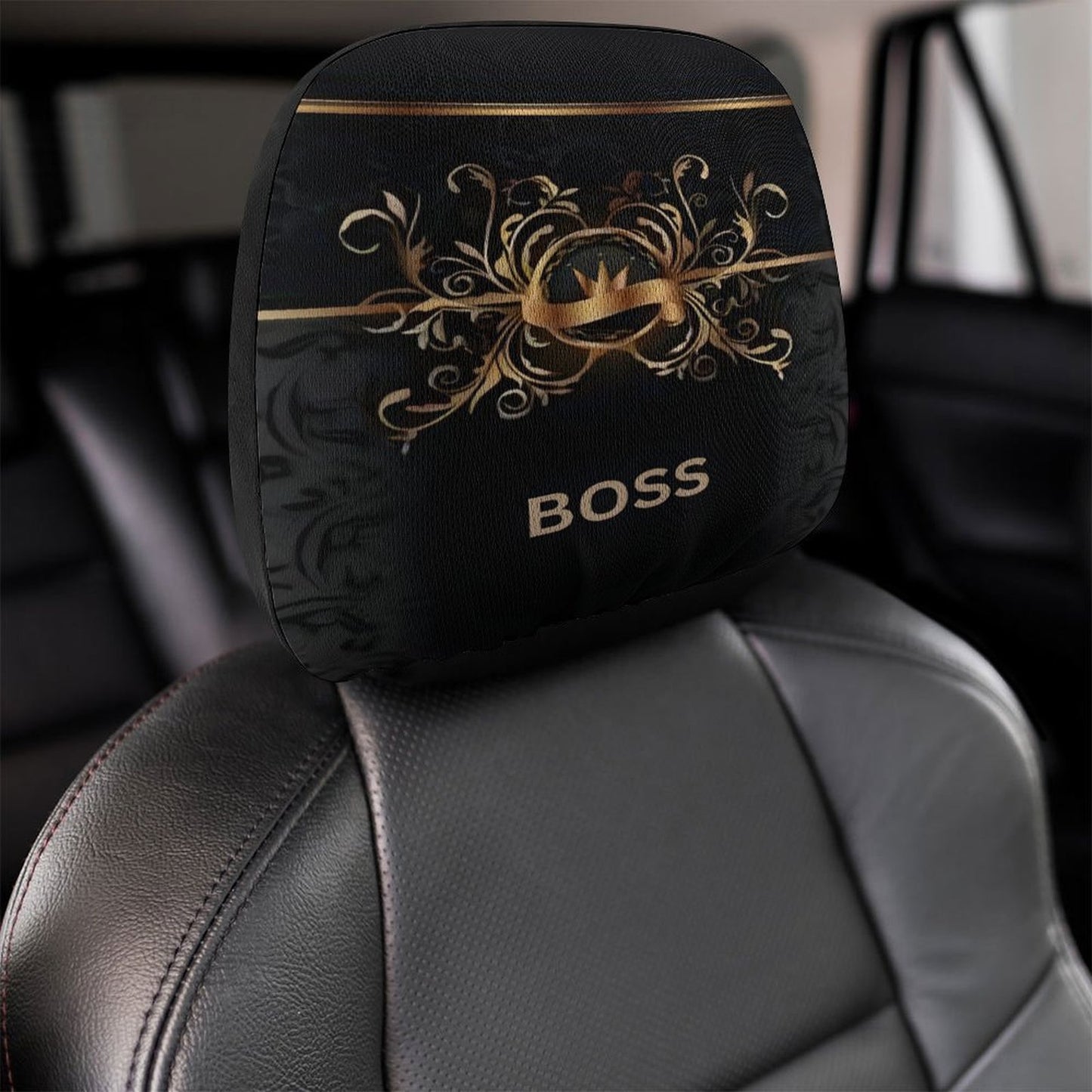 Custom Car Headrest Covers