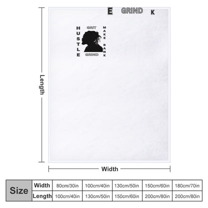 280gsm Flannel Blanket-50"x60" (Dual-sided Printing)