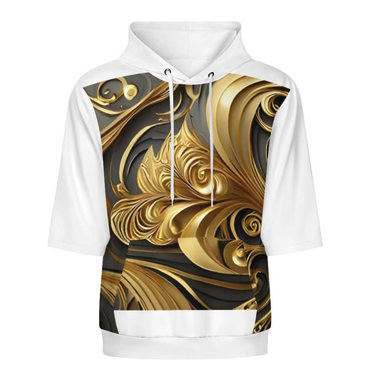 280gsm Half Sleeve Hoodie(All-Over Printing)