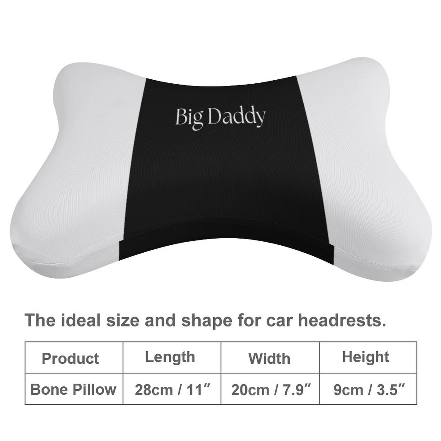 Car Pillow Set (2PCS)-BIG DADDY