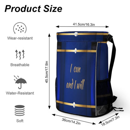 Waffle Cloth Sprots Drawstring Bag (Multi-Sites)