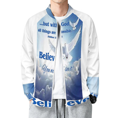 Raglan Zip-up Shirt(All-Over Printing)