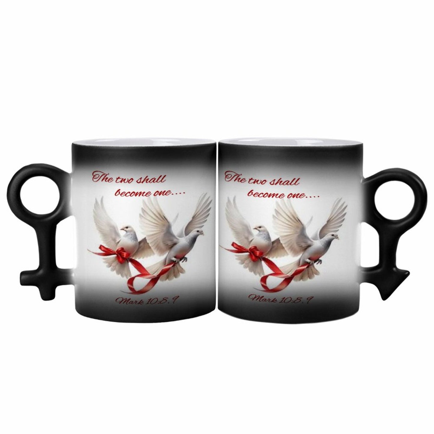 Couple Symbol Color-Changing Mug(One-sided Printing)