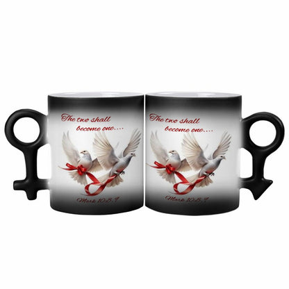 Couple Symbol Color-Changing Mug(One-sided Printing)