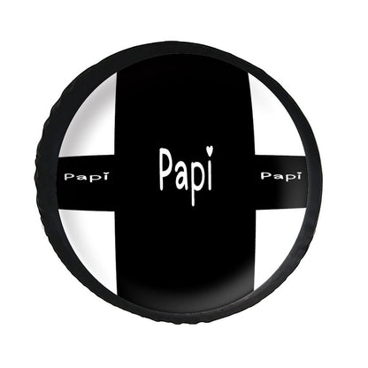 Leather Tire Cover(One-sided Printing)