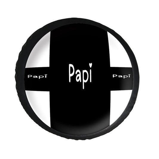 Leather Tire Cover(One-sided Printing)